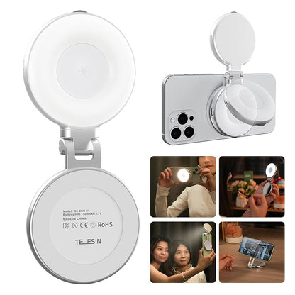 Light Up Your Moments – Anywhere, Anytime with the Mini Magnetic Fill Light, Lamp Pocket Selfie Light