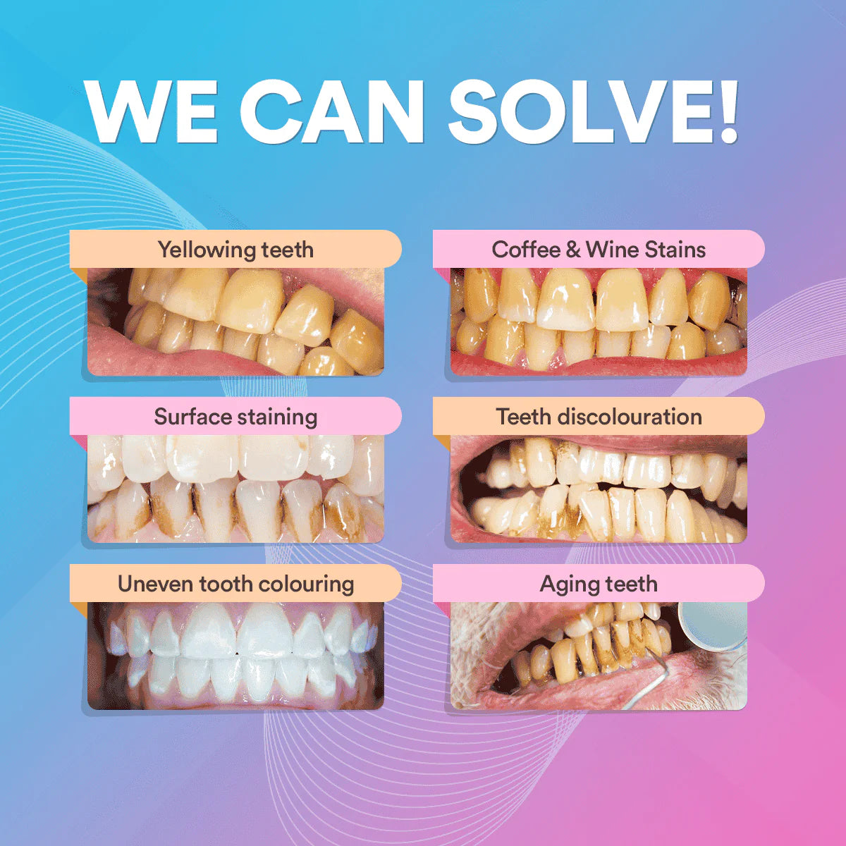 V34 Pro Smile Removal Plaque Stain Purple Corrector Teeth Whitening Toothpaste Enamel Care Easy Reduce Yellowing Oral Clean Care